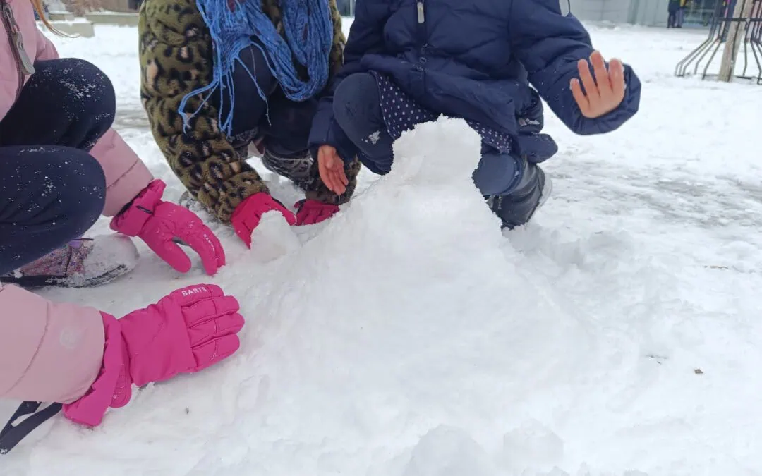 Juchee, der erste Schnee!